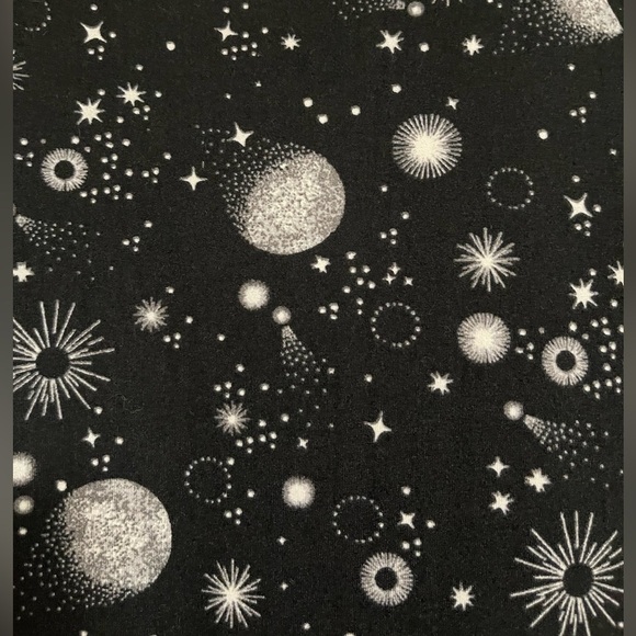 Urban Outfitters Black Starry Mini Dress - Picture 5 of 7